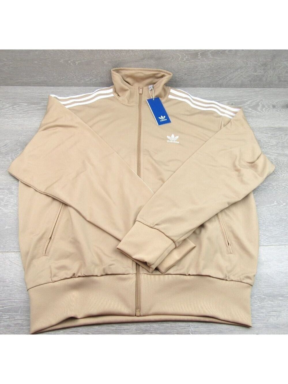 Adidas Originals Firebird Track Jacket Mens Size Medium Magic Beige NEW - Picture 3 of 12